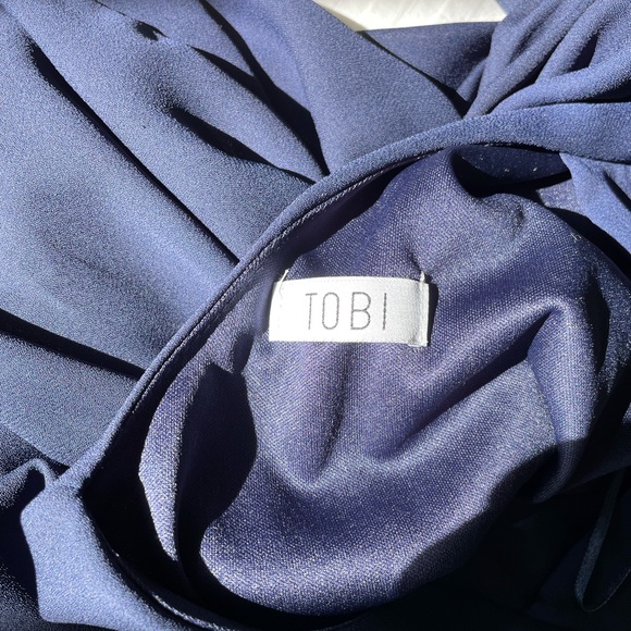 TOBI Navy Long Sleeve Dress - Picture 2 of 4